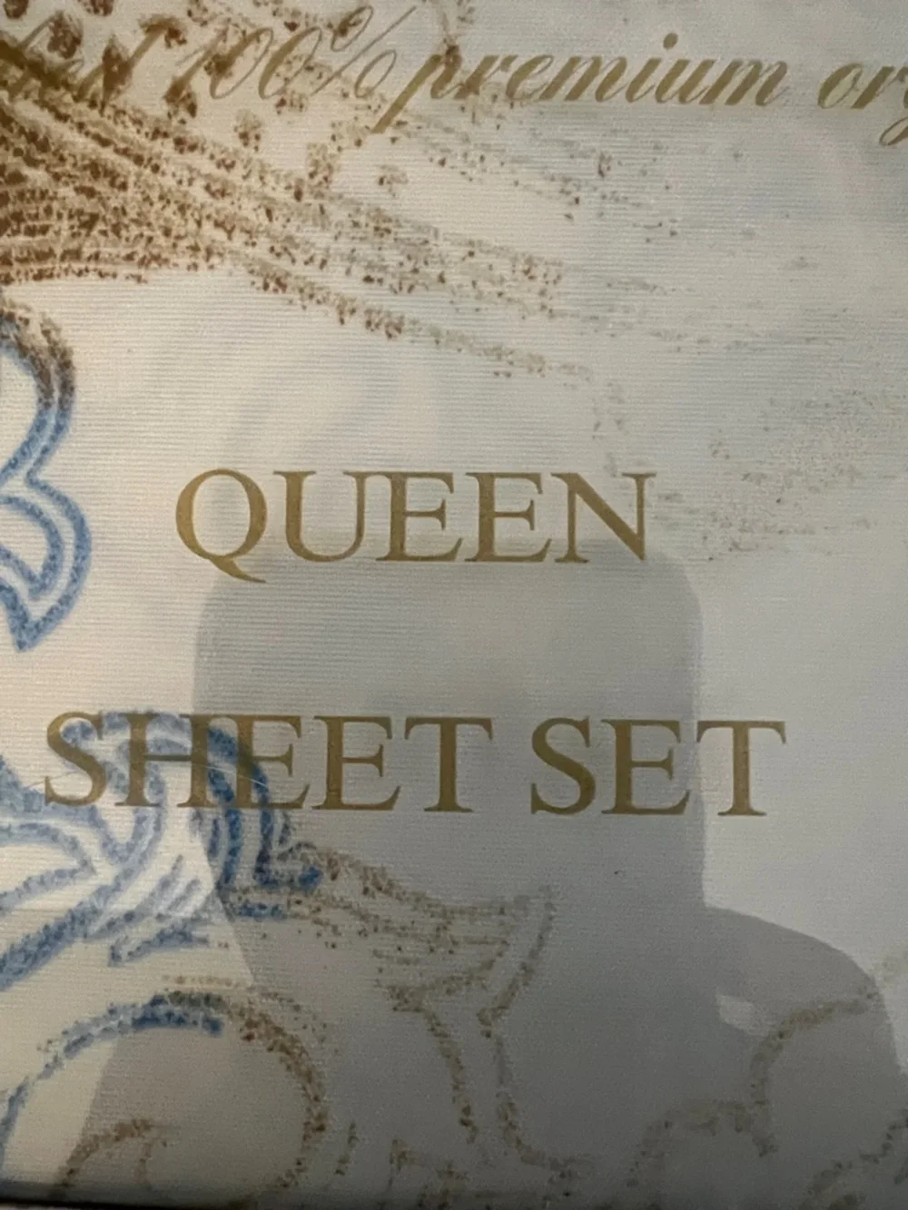 Tree organic queen sheet